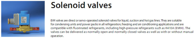 丹佛斯電磁閥型號