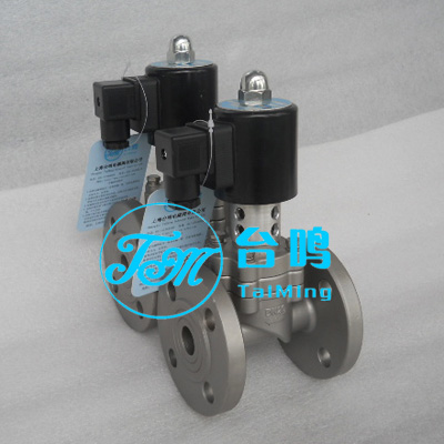 法蘭超低溫液氮電磁閥圖片